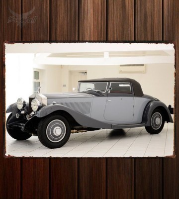 Металлическая табличка Rolls-Royce Phantom Continental Drophead Coupe by Freestone & Webb (II)